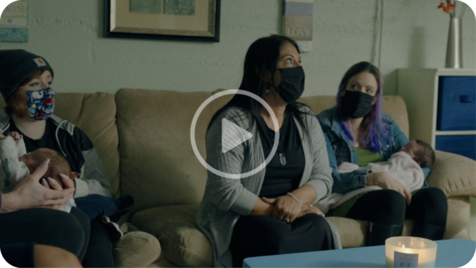 Short film thumbnail: "Being Gina" by Institute for Family [click to play]